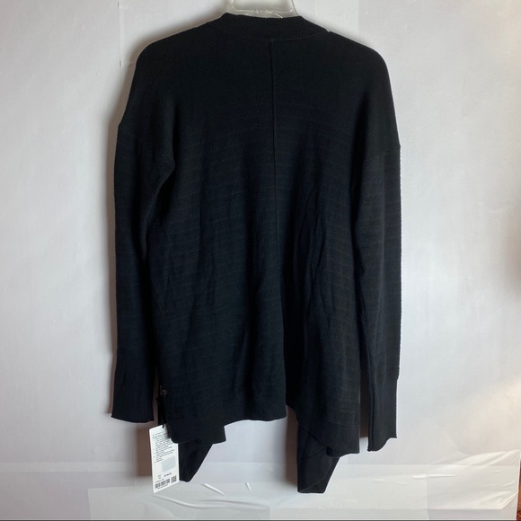 Like New Lululemon athletica Black Cardigan,Size 10 - Picture 12 of 12